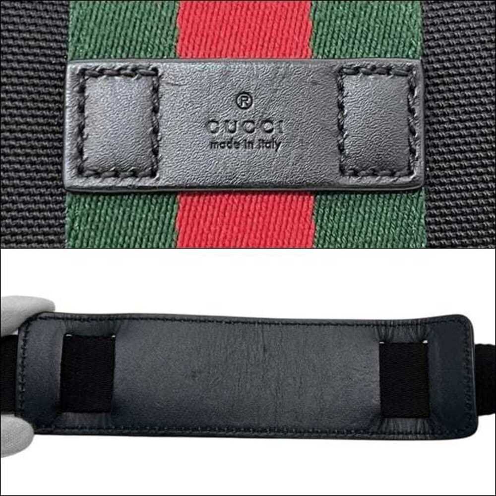 GUCCI Authentic Black Leather Shoulder Bag - Picture 6 of 11